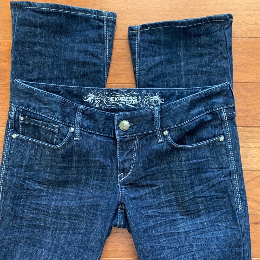 Express Barely Boot Jeans - 4R